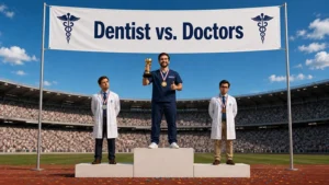 Doctors and Dentist on Podium